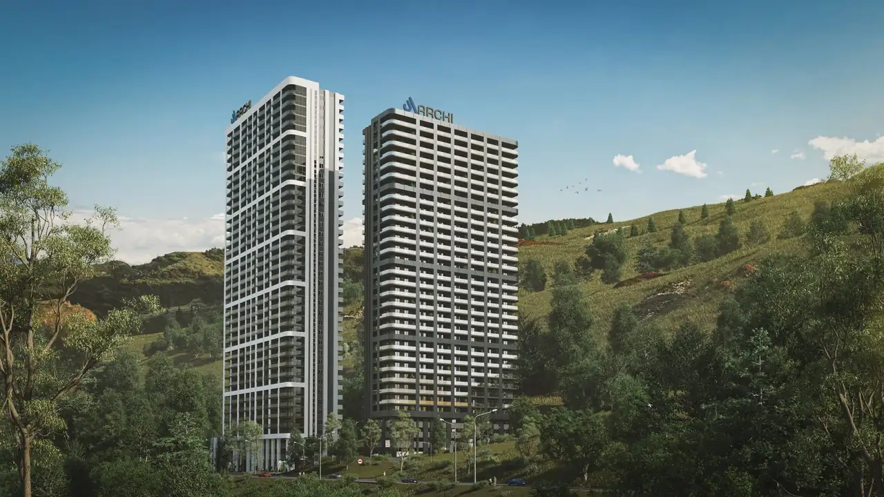 The towers on the Mtkvari river